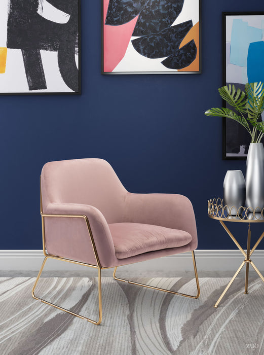 Nadir Arm Chair Pink