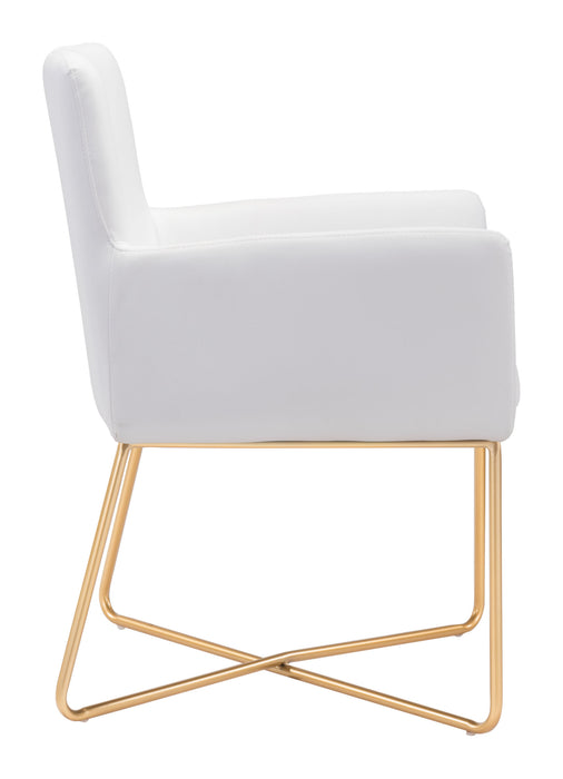 Honoria Arm Chair White
