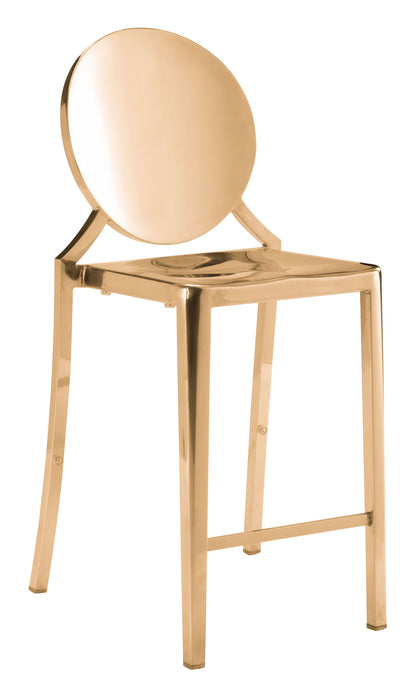 Eclipse Counter Chair (Set of 2) Gold