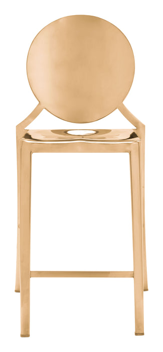 Eclipse Counter Chair (Set of 2) Gold