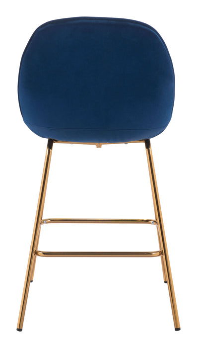 Siena Counter Chair (Set of 2) Dark Blue