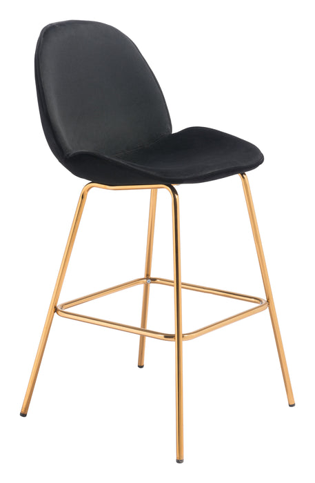 Siena Bar Chair (Set of 2) Black