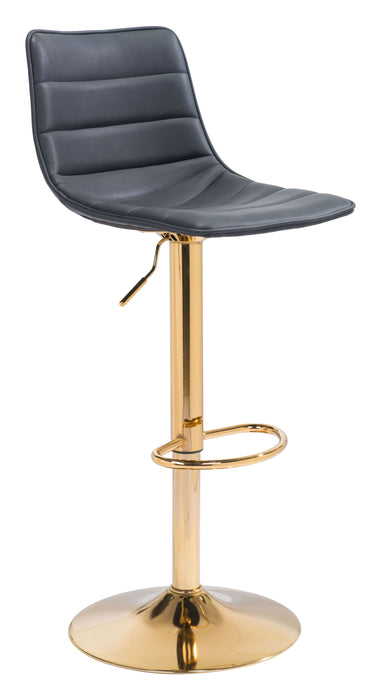 Prima Bar Chair Black & Gold