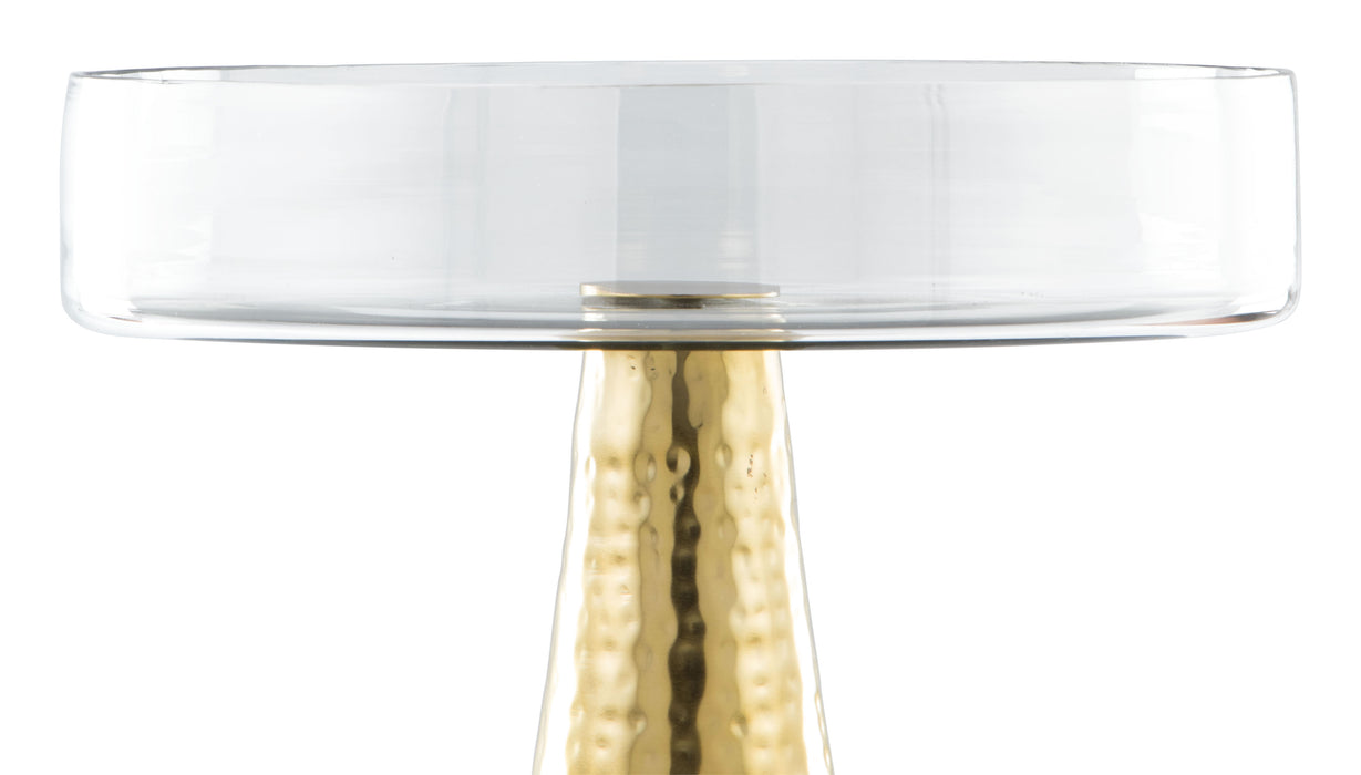 Hendrix End Table Gold