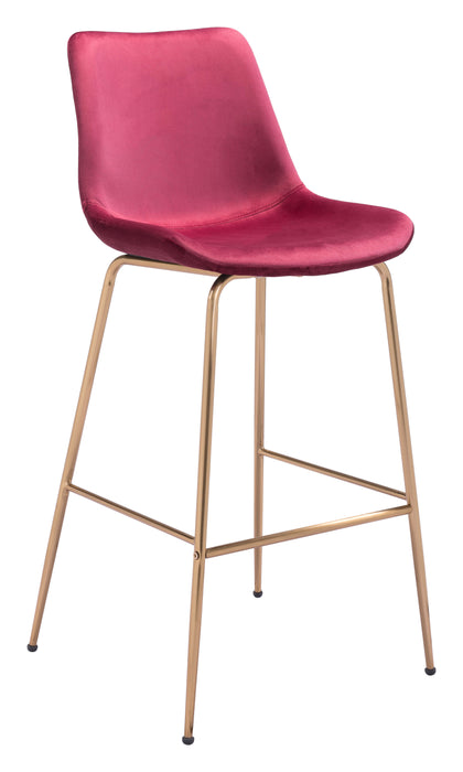Tony Bar Chair Red