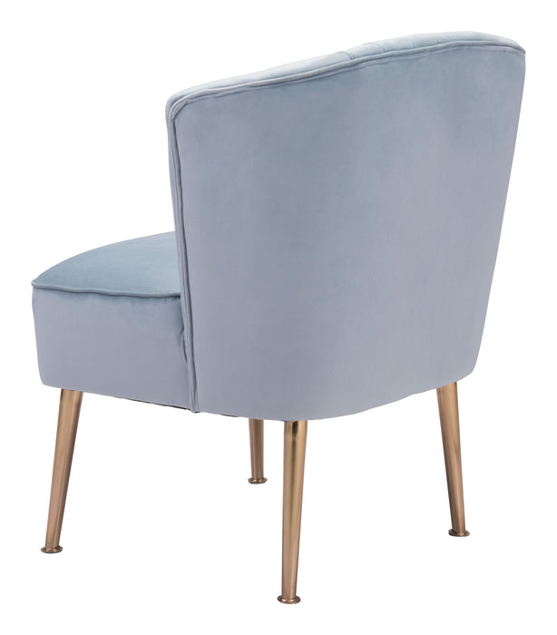 Andes Accent Chair Blue