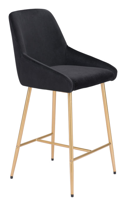 Mira Counter Chair Black