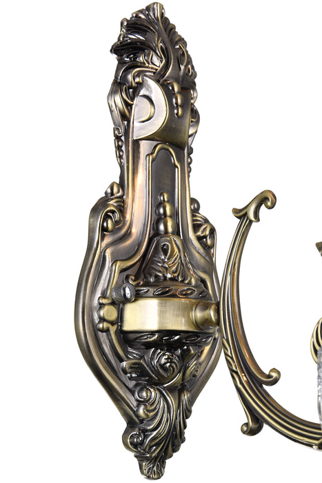 1 Light Wall Sconce with Antique Brass finish