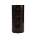 Butler Liam Dark Brown Wood End Table with Storage