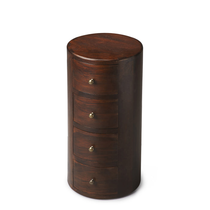 Butler Liam Solid Wood End Table with Storage