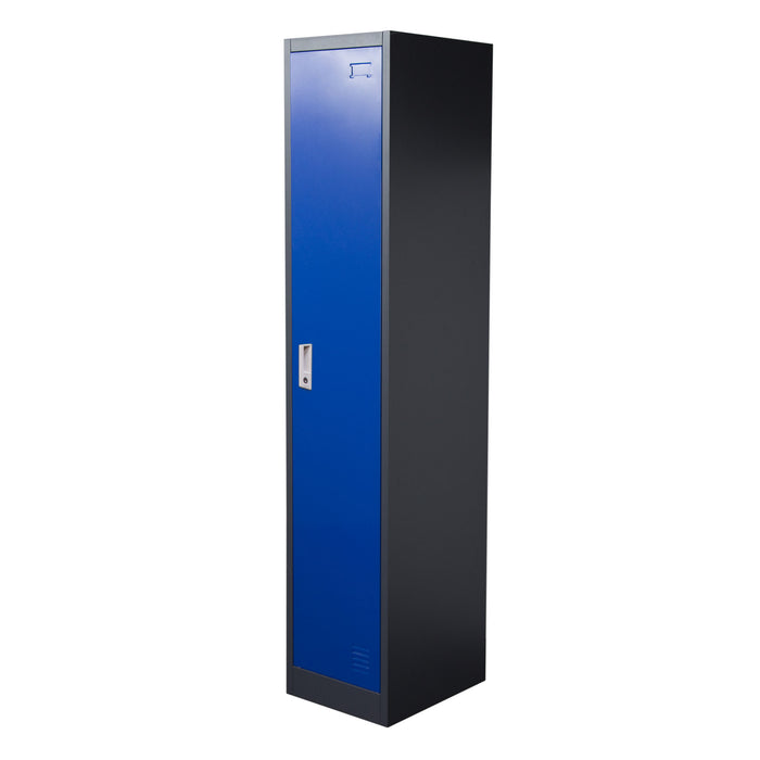 1-Door Metal Storage Locker Cabinet with Key Lock Entry by Diamond Sofa