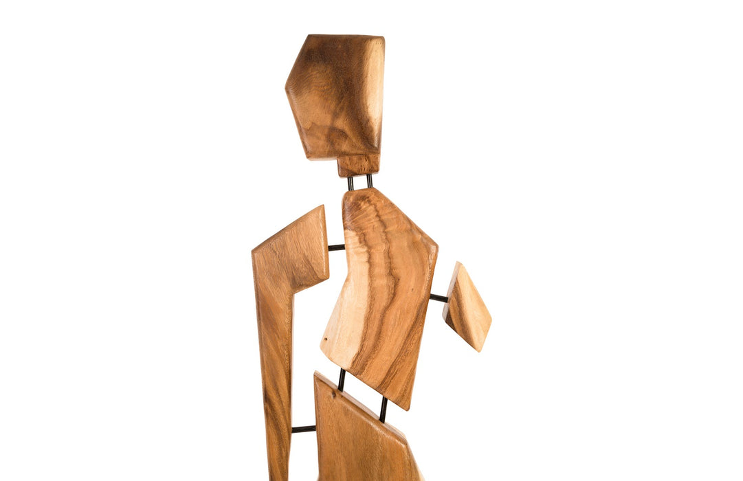 Jack Chamcha Wood Sculpture