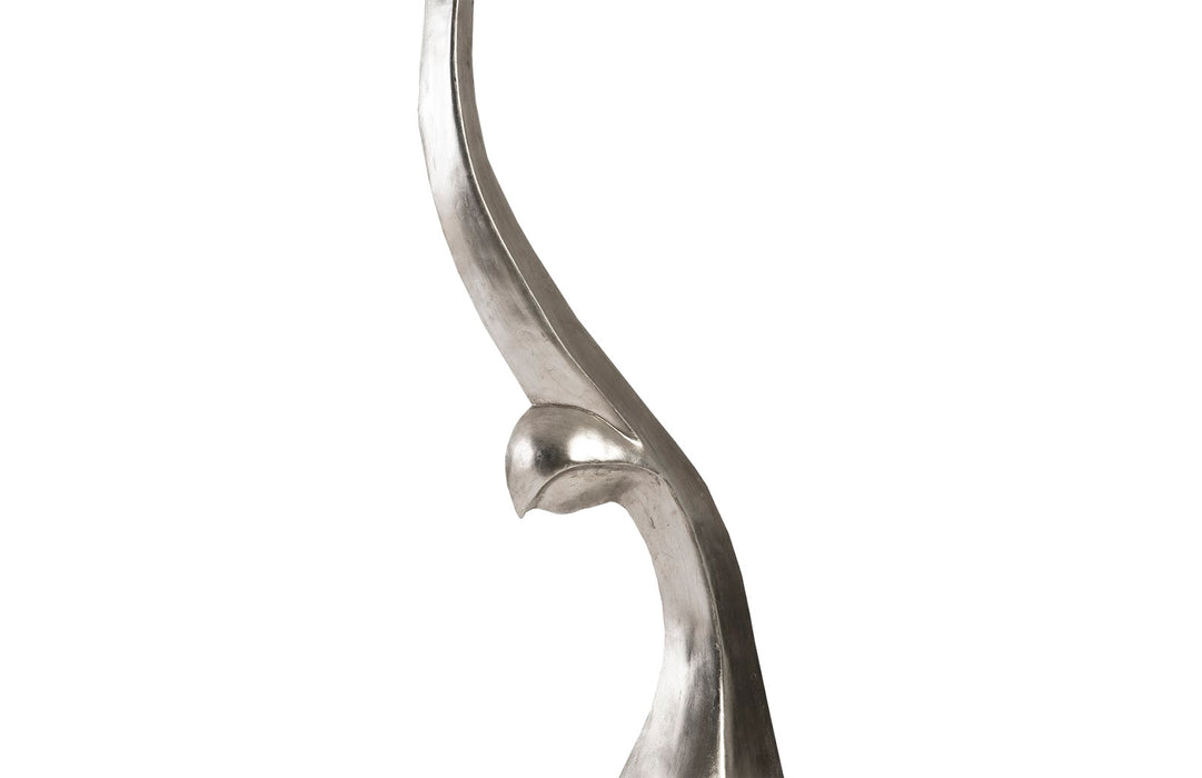 Chofa Sculpture, Silver Leaf, LG