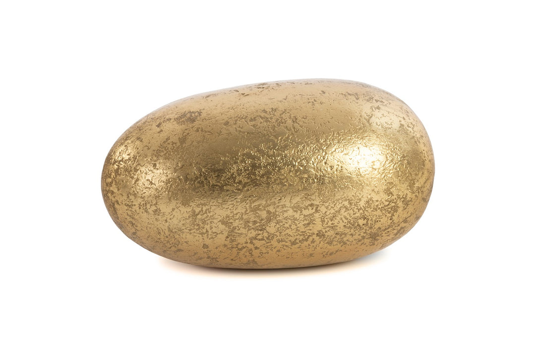 Theropod Egg, Gold Leaf, LG