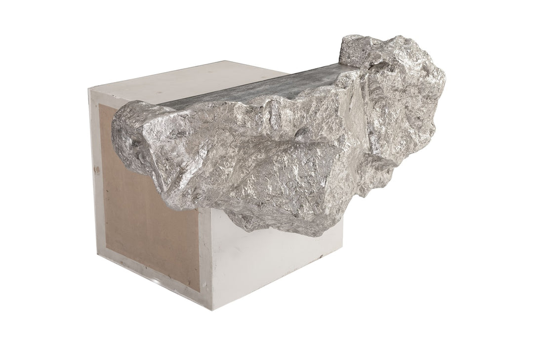 Boulder Shelf, Silver Leaf, LG