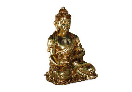 Enchanting Buddha, Gold Leaf