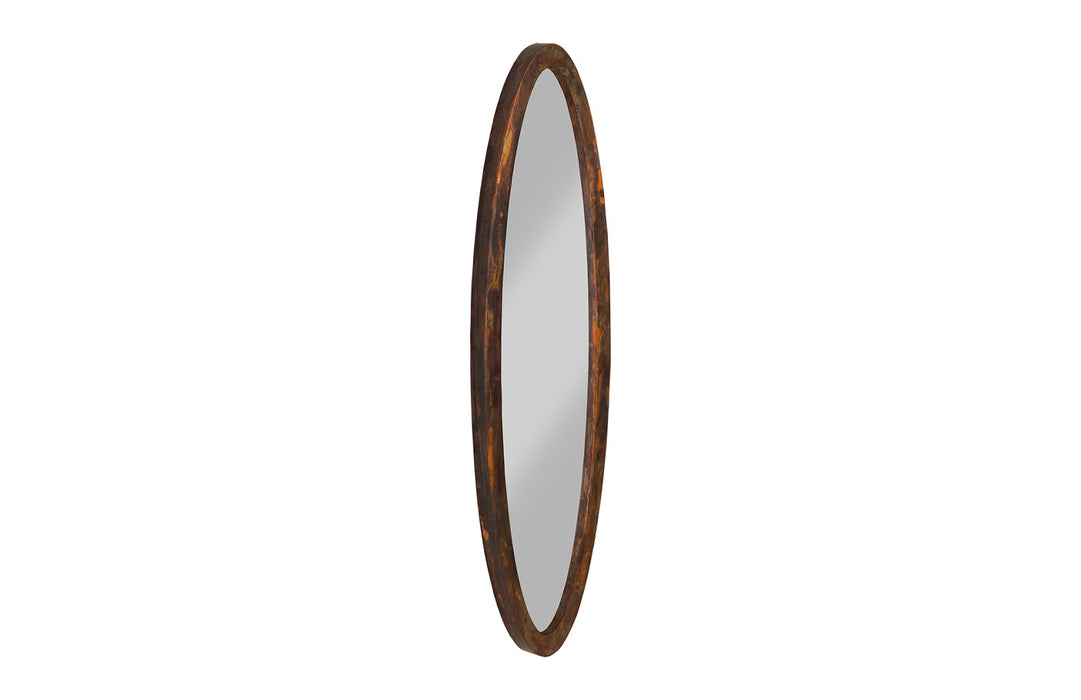 Elliptical Oval Mirror, Small, Posh