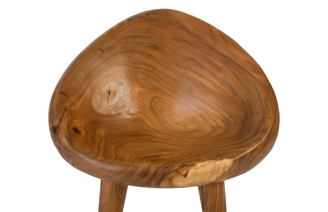 Chamcha Wood River Stone Chair, Assorted