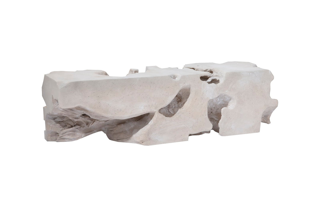 Freeform Bench, Roman Stone