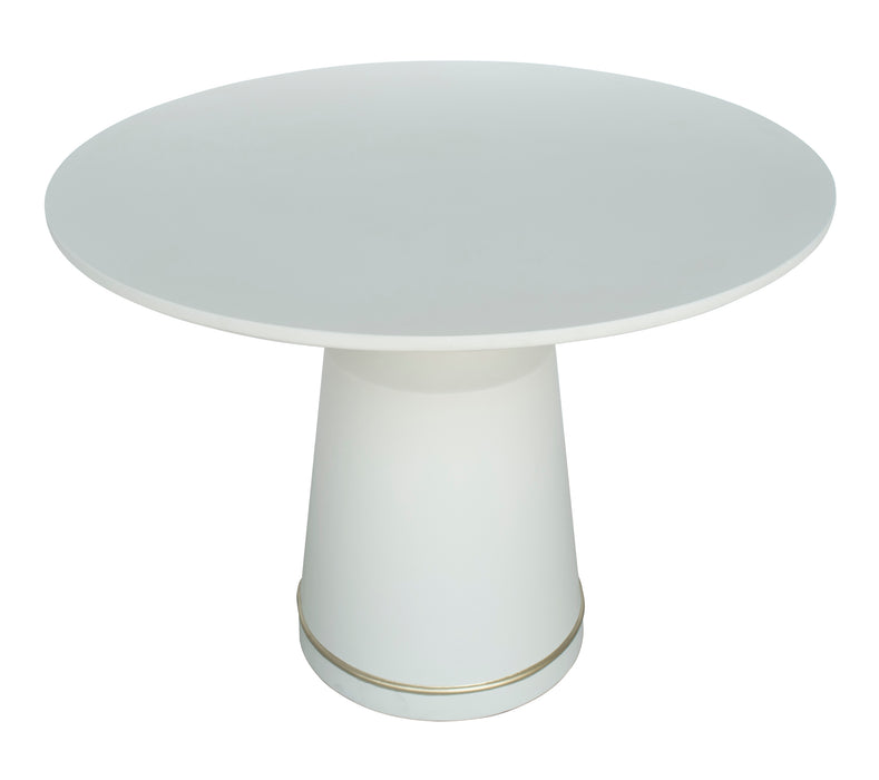 Dumbo Off-White Concrete Dining Table
