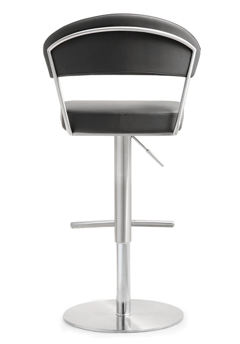 Cosmo Grey Stainless Steel Barstool