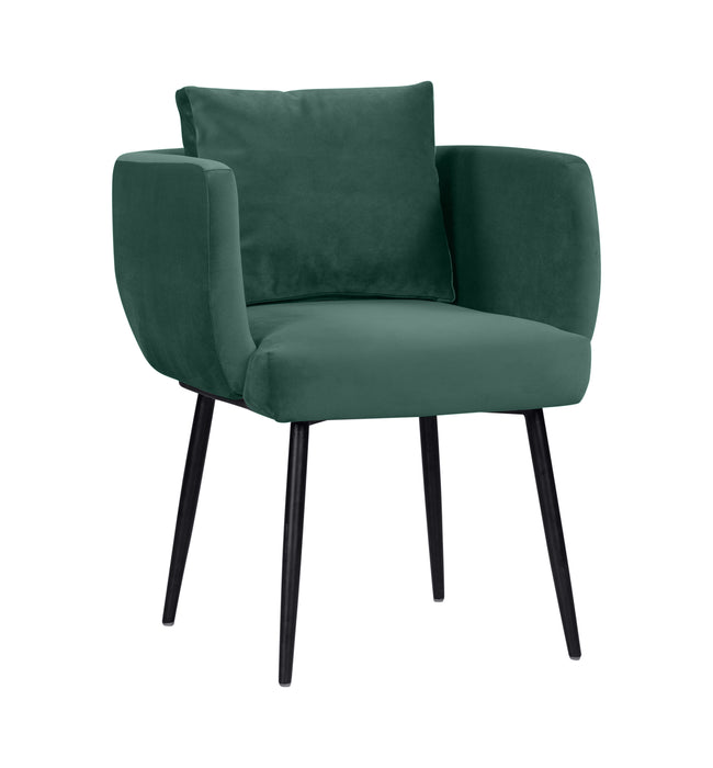 Alto Forest Green Velvet Chair