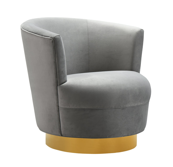 Noah Grey Swivel Chair