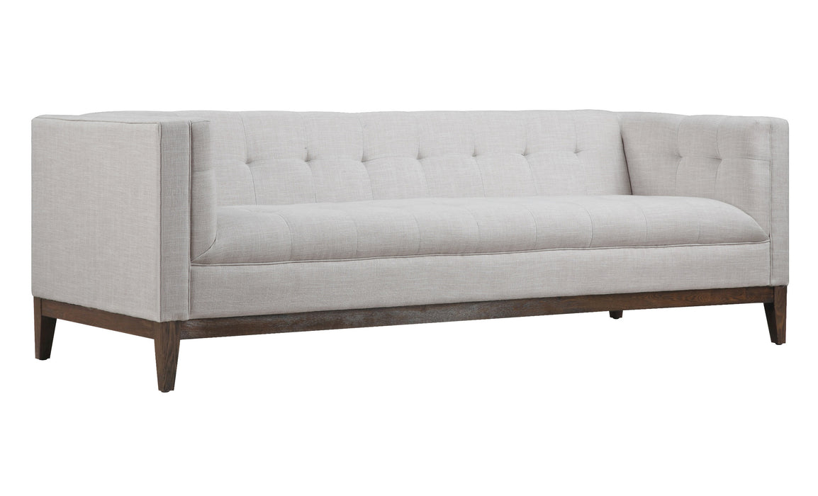 Gavin Beige Linen Sofa