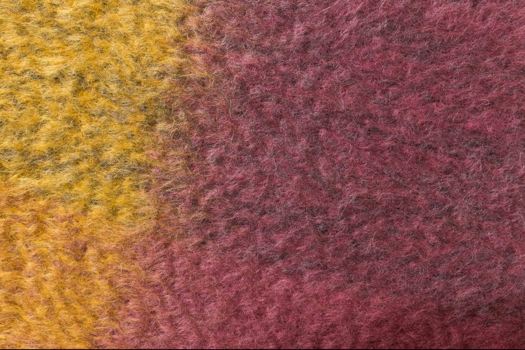 Afrino Wool Colored Throw