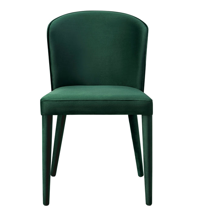Metropolitan Forest Green Velvet Chair
