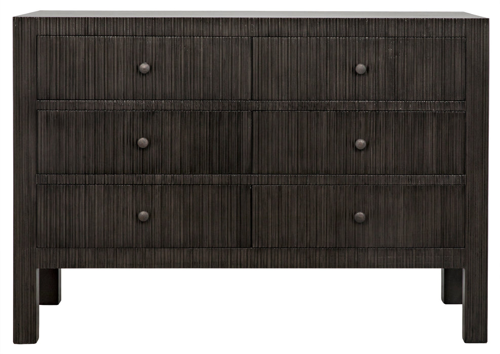 Conrad 6 Drawer Dresser, Pale