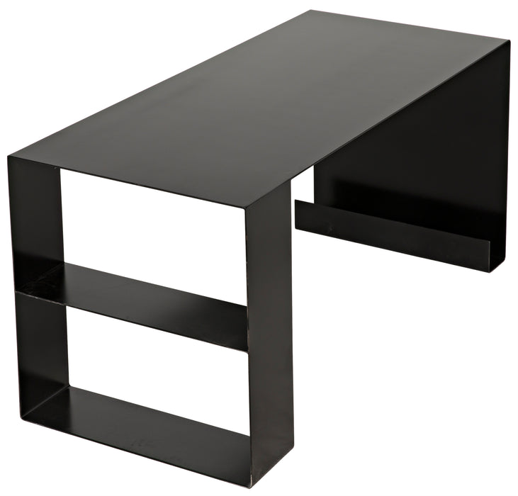 Black Steel Desk
