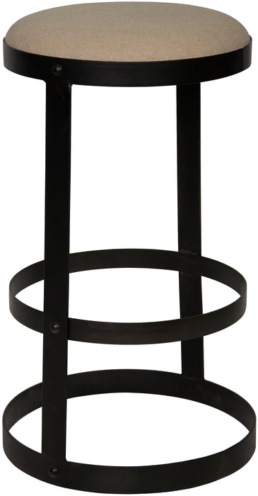 Dior Bar Stool, Black Steel