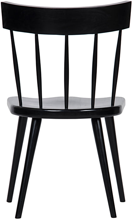 Esme Chair, Hand Rubbed Black
