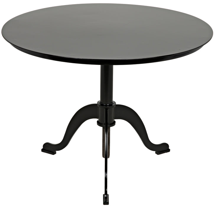 Calder Side Table, Black Steel