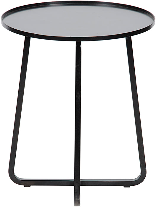 Kimana Side Table, Black Steel