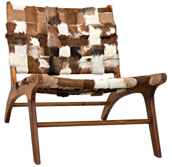 Kamara Chair, Armless, Cow Hide