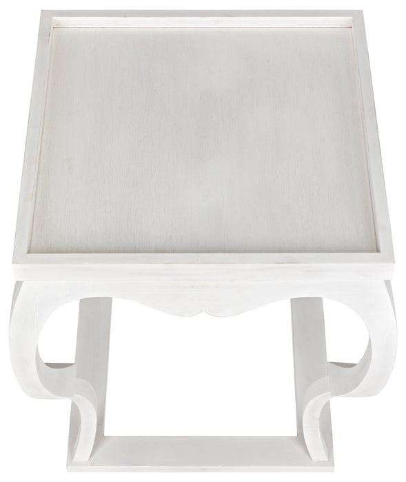 Bellini Side Table, White Wash