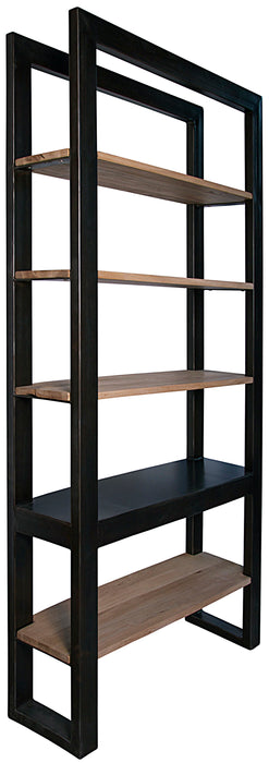 Winston Bookcase, Black Steel
