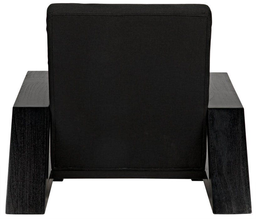 Nero Chair, Charcoal Black