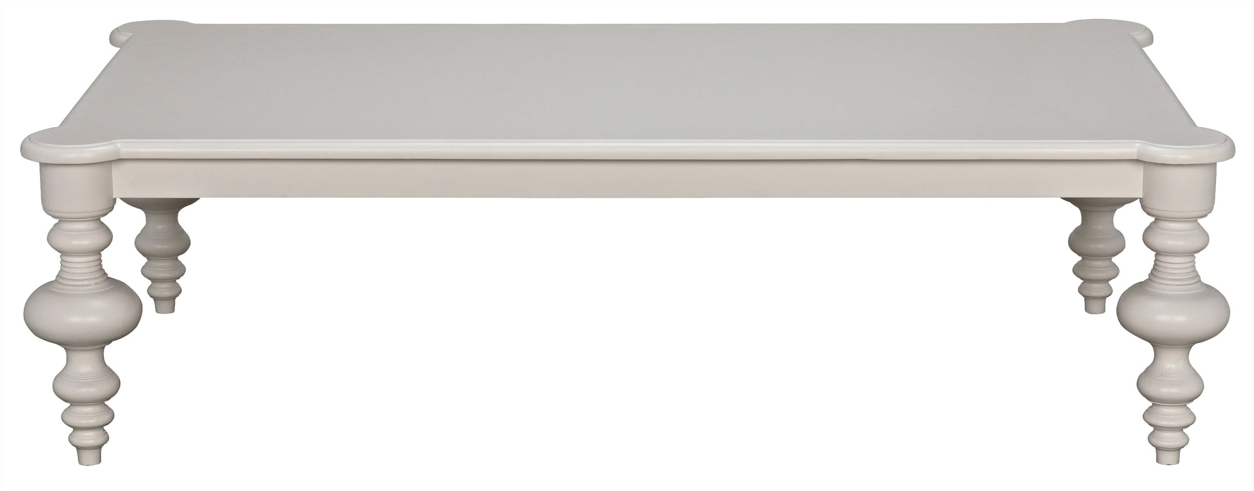 Graff Coffee Table, Solid White