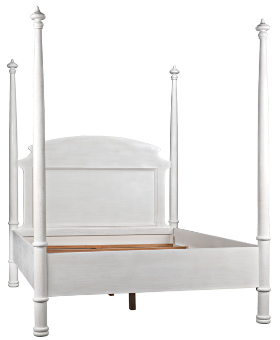 New Douglas Bed, Queen, White Washed