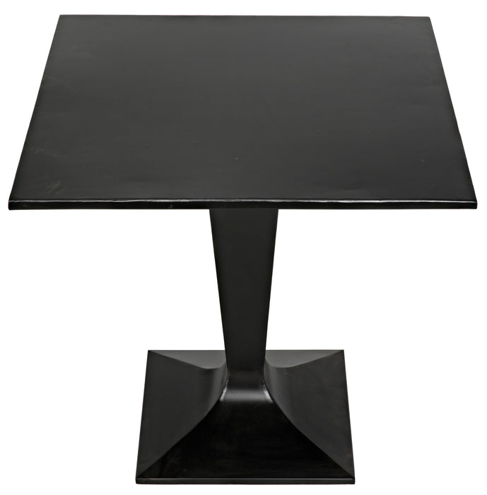 Anoil Bistro Table, Black Steel
