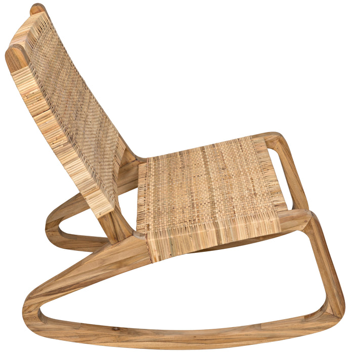 Las Palmas Chair, Teak with Woven