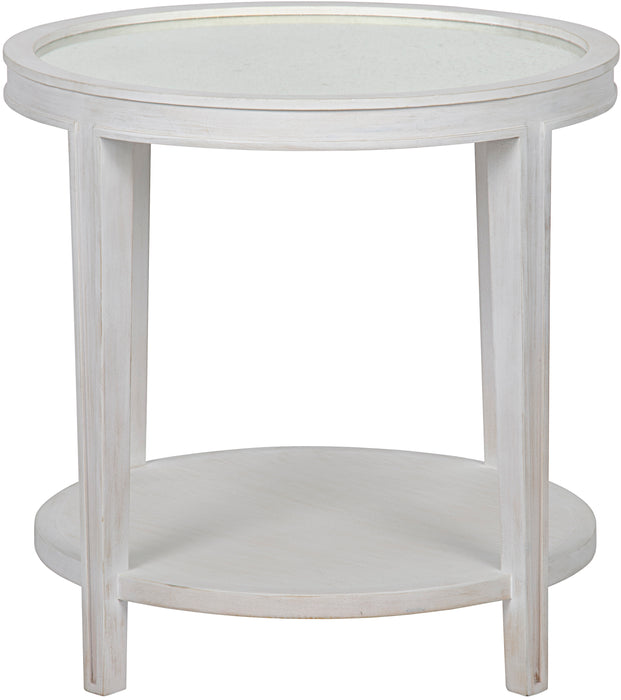 Imperial Side Table, White Wash