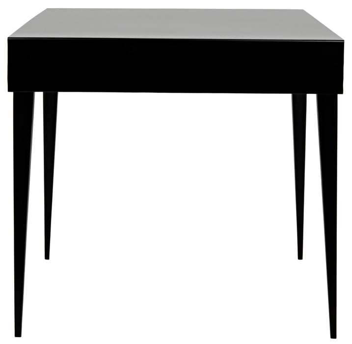 Stiletto Desk, Black Steel