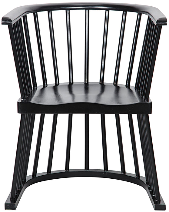 Bolah Chair, Hand Rubbed Black