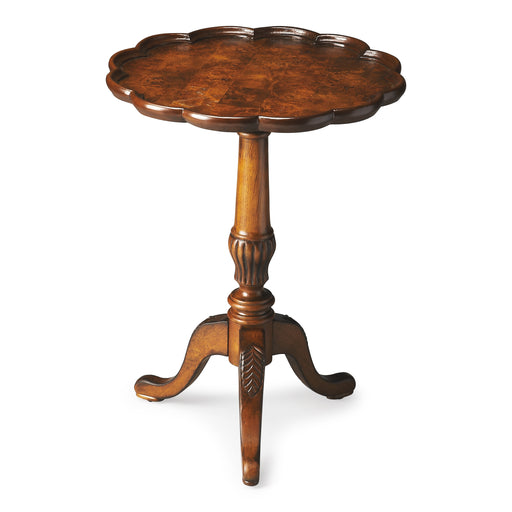 Butler Dansby Olive Ash Burl Pedestal Table