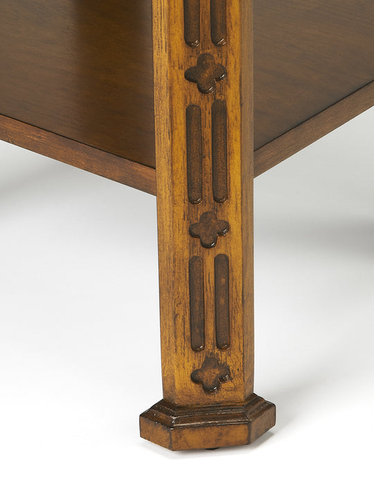 Butler Moyer Olive Ash Burl Accent Table
