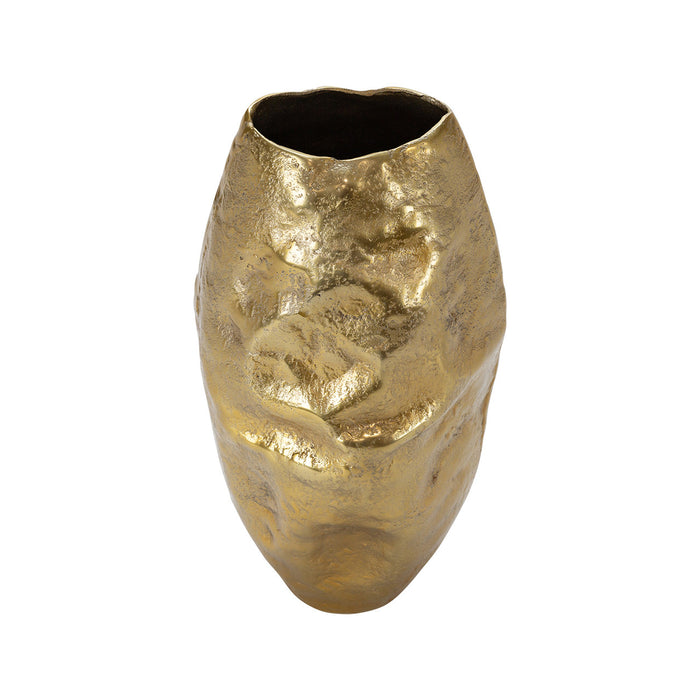 Golden Metal Vases